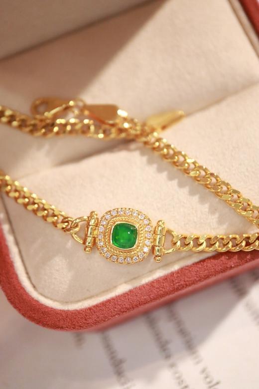 0.32ct 祖母绿手链 商品图1