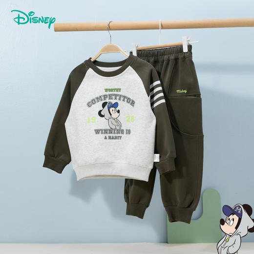 迪士尼秋冬加绒男童卫衣套装ZD3DT025 商品图2