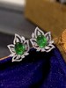 2.10ct 祖母绿耳钉 商品缩略图1