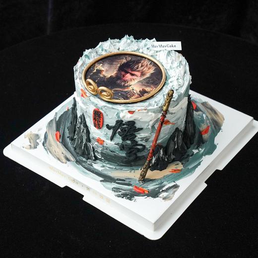 国风手绘|黑神话·悟空蛋糕【D4900】 商品图0