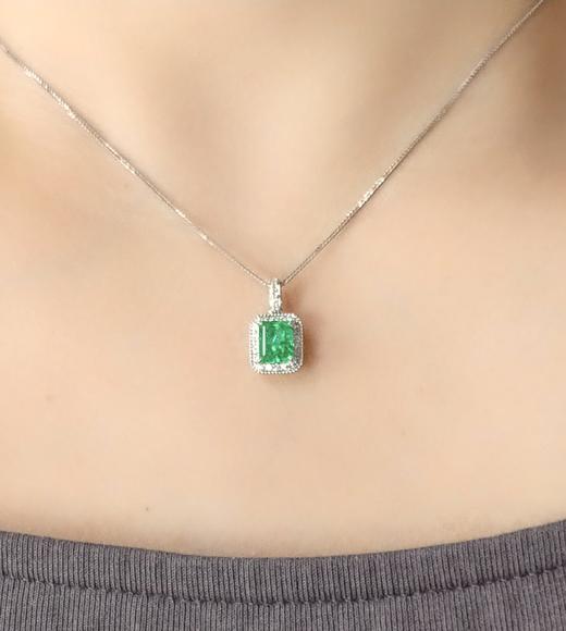 1.20ct 祖母绿吊坠 商品图4