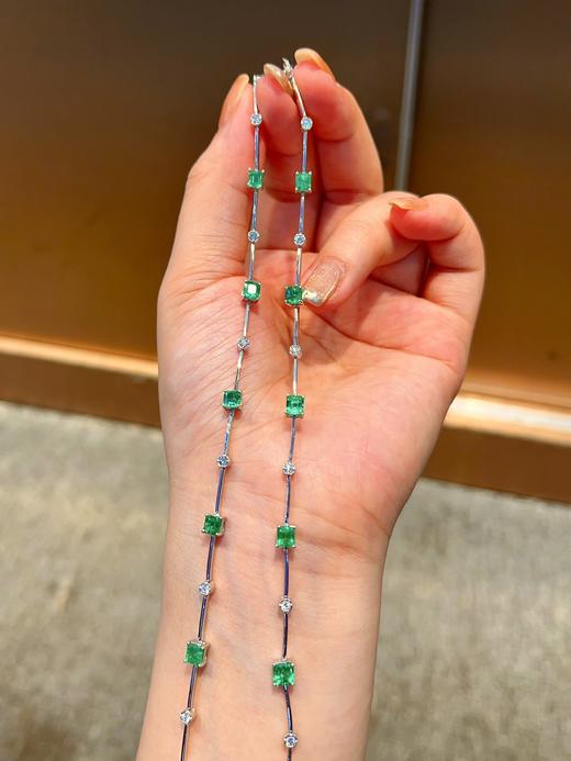4.65ct 祖母绿项链 商品图3