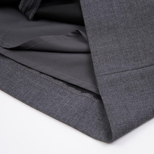 NEELLY纳俪2024秋商场同款高级感灰色包臀裙女新款A字半身裙短裙N24083E01146 商品图3