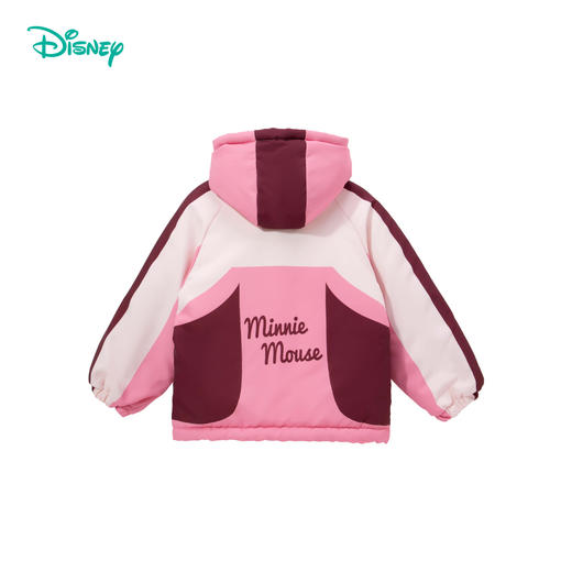 迪士尼女童夹棉外套棉服连帽外套ZD4DS016 商品图2