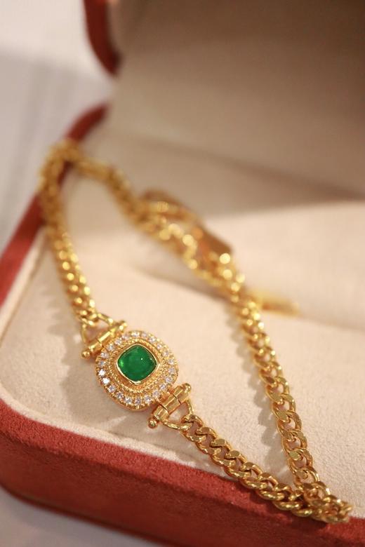 0.32ct 祖母绿手链 商品图4