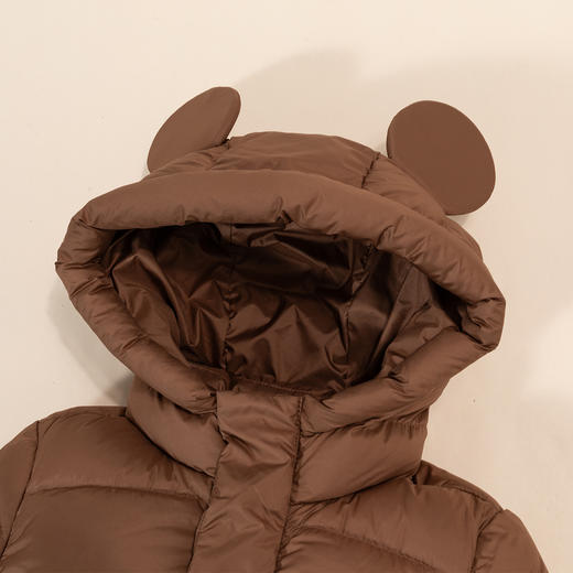 Disney/迪士尼男童冬季宝宝保暖秋冬中大童洋气连帽加厚羽绒外套ZD4DS009 商品图14