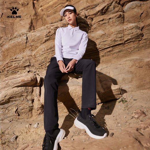 卡尔美秋季新款女士长袖POLO衫 商品图1