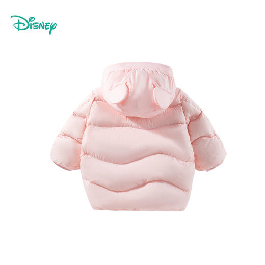 Disney/迪士尼女童时尚宝宝羽绒外套连帽防风加厚保暖秋冬羽绒服ZD4DS008 商品图9