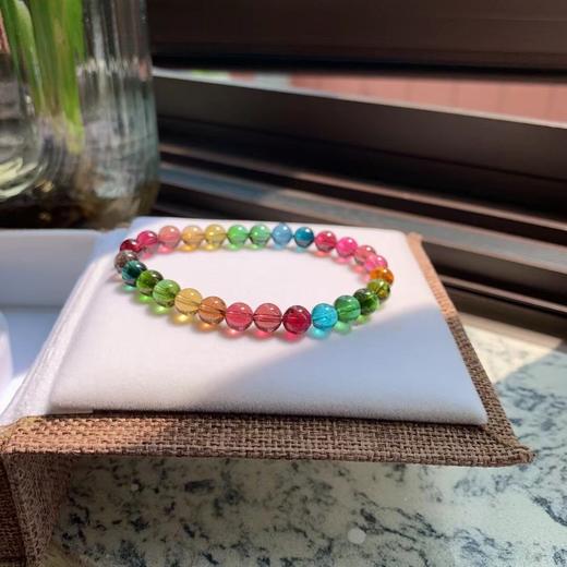 13.39g 6.8mm 碧玺手链 商品图6