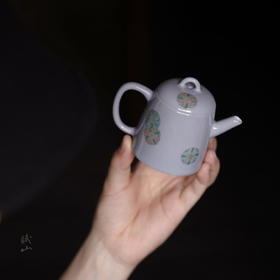 赋山叙 |青衣紫皮球花小文壶