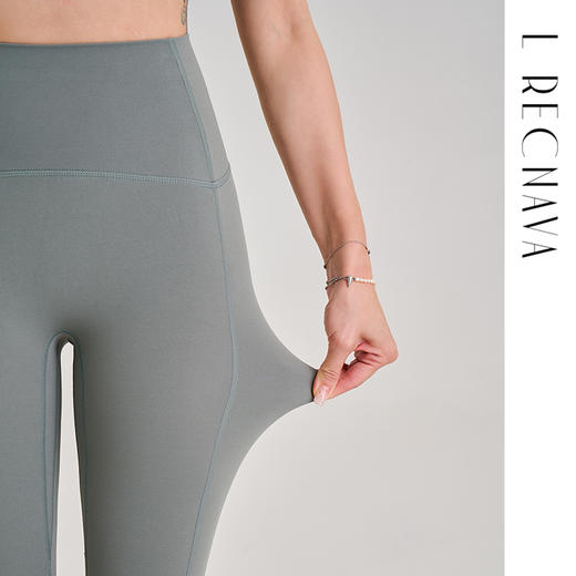 【高弹塑形耐磨】13CM腰高 无T线提臀显瘦瑜伽裤 可外穿跑步瑜伽健身速干九分裤 商品图1