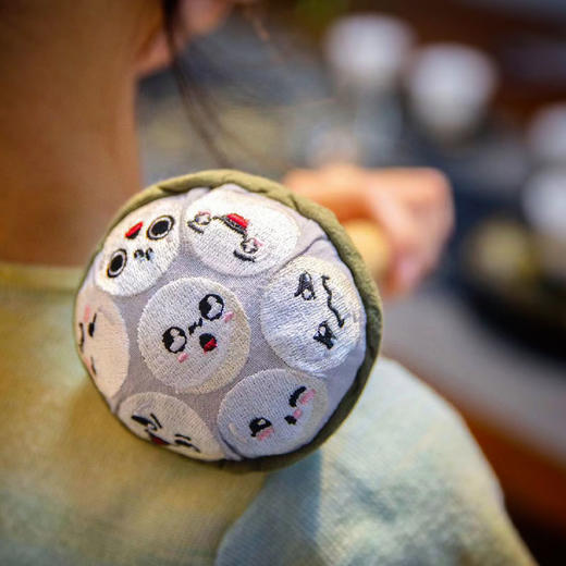 羽诗制造出品 一碗汤圆草本养生经络按摩锤 商品图1