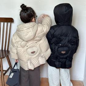 【新品特惠！】儿童羽绒服女童加厚连帽卡通冬季男童面包服2024新款冬装宝宝外套