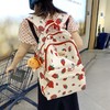 韩国ins可爱卡通印花背包 原宿学院风双肩包 大容量涂鸦学生书包女开学季新款书包 商品缩略图1