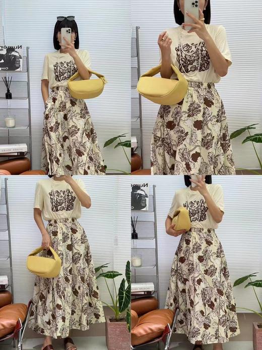 栗壳色半裙HJ2B35 商品图1