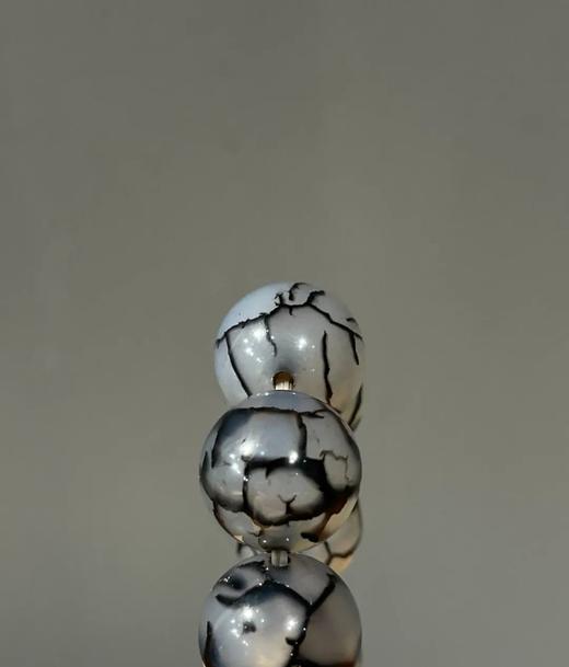 草花纹鱼脑冻玛瑙珠手链，顺丰包邮 商品图5