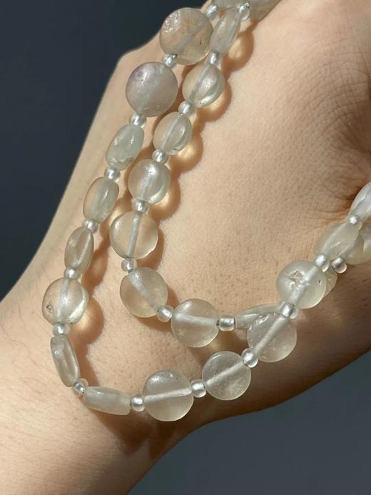 天然水晶高古老扁珠塔式項链，顺丰包邮 商品图6