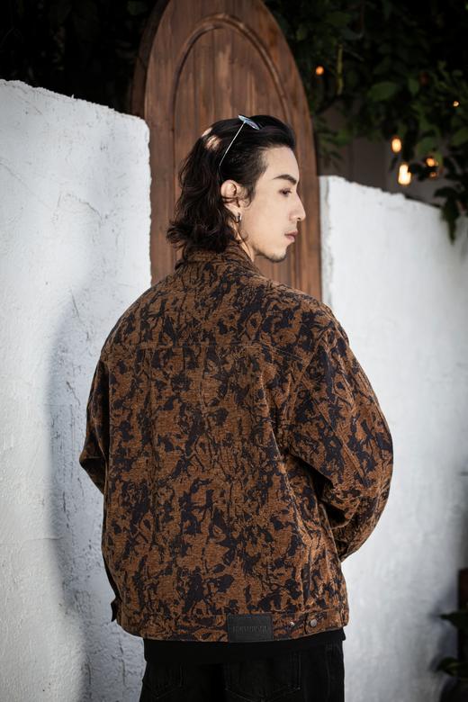 W439372034美拉德复古提花夹克 商品图3