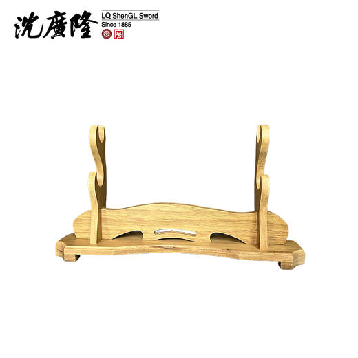 剑架 剑托 龙泉沈广隆刀剑架 宝剑架子 实木剑架 斜横架 展示架 商品图3