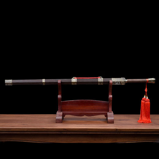 战国太极剑 按身高配标准太极剑 沈广隆剑 龙泉沈广隆宝剑 包邮 sgl-8011 未开刃 商品图4