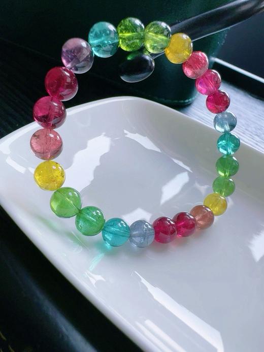 17.3g 7.6mm 碧玺手链 商品图1