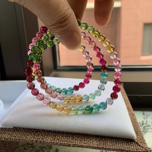 28.07g 6.8mm 碧玺手链 商品图6