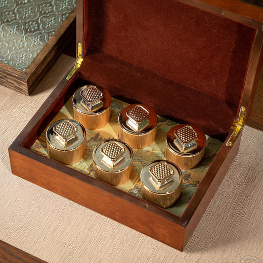 花梨木木盒【6小罐】30元一套/一件36套 商品图2