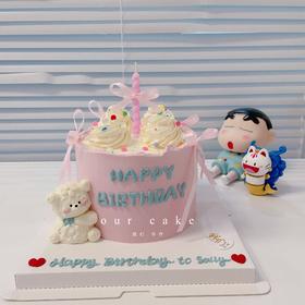 抱抱熊蛋糕-低糖处理无添加