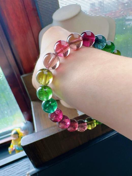 25.5g 9mm 碧玺手链 商品图6