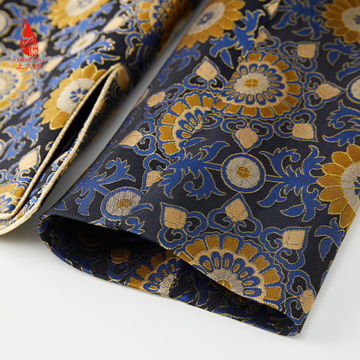 SAINTJOY/上久楷 女式宋锦外套 中式上衣 中国风 复古 大小团花纹花卉锦 CY1024207016 商品图8