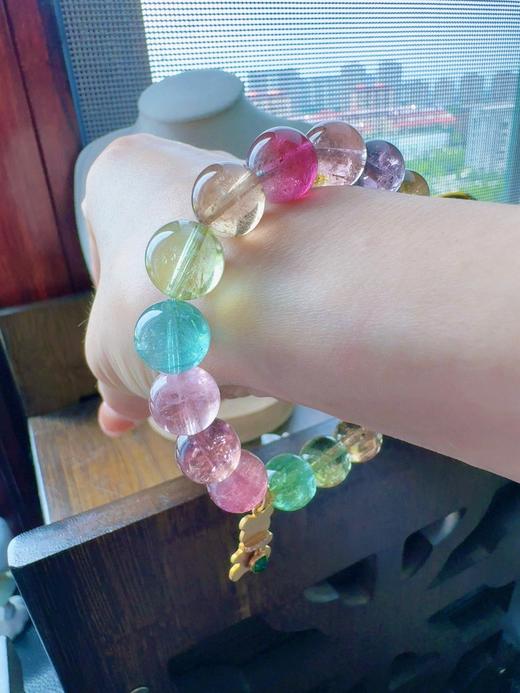 37.6g 10.8mm 碧玺手链 商品图8