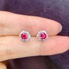 0.9ct 1.78g 红宝石耳钉 商品缩略图4