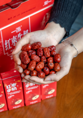 一鸣红枣牛奶200ml*12瓶/箱