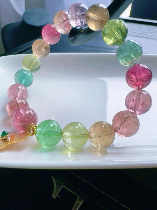 37.6g 10.8mm 碧玺手链 商品图3