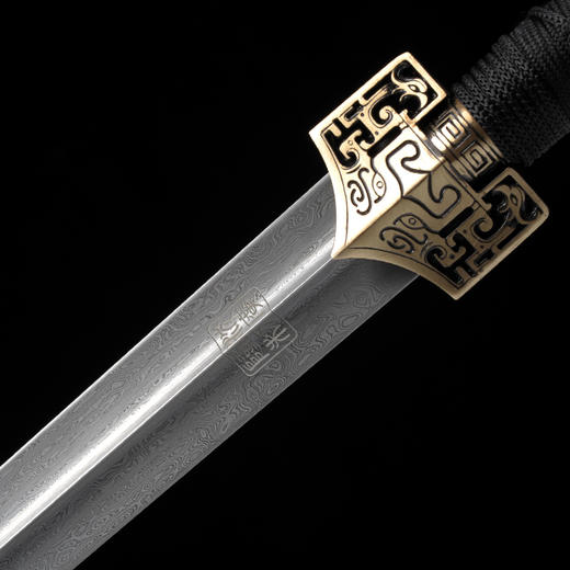 汉风双手剑 武术双手剑 八卦剑 龙泉沈广隆剑铺宝剑 收藏镇宅宝剑 sgl-8025未开刃 商品图4