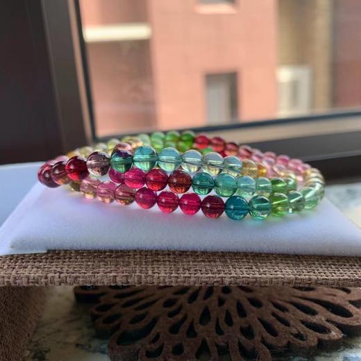 33.92g 6mm 碧玺手链 商品图1