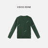 COCO ZONE 秋季圆领套头卫衣设计感长袖上衣CC1C2033 商品缩略图1