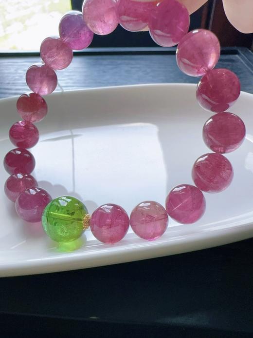 36.81g 10.7mm 碧玺手链 商品图2