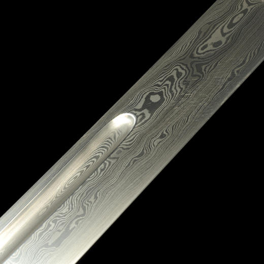 牛尾刀 武术太极刀 武术刀 龙泉沈广隆宝剑 龙泉清式刀剑 传统刀 sgl-5033未开刃 商品图4