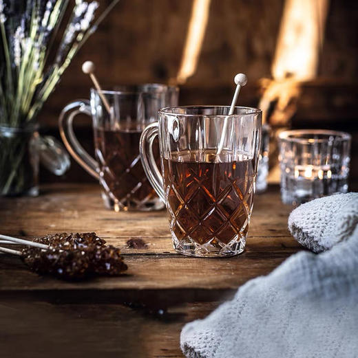 德国进口NACHTMANN水晶玻璃热饮杯家用茶杯带把啤酒耐高温水杯 商品图3