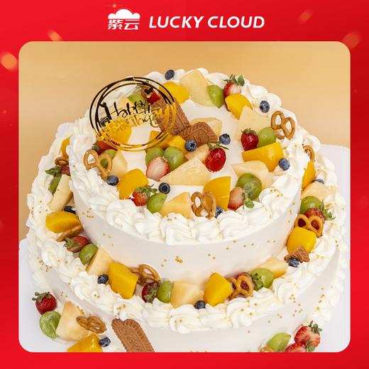 （多规格）缤果满园 新鲜水果+牛奶布丁双层夹心 商品图0