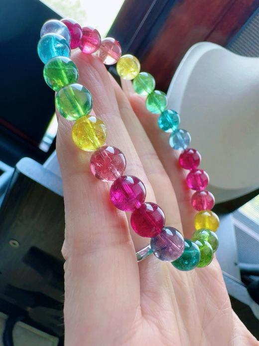 17.3g 7.6mm 碧玺手链 商品图0