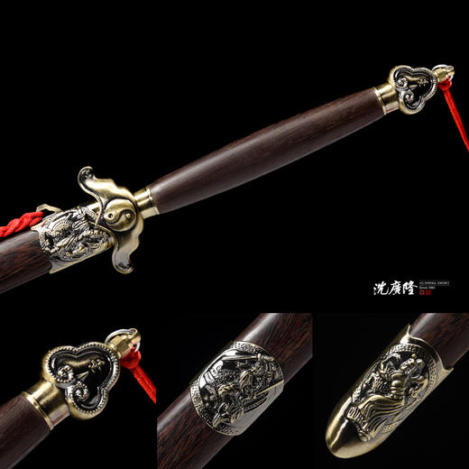 阴阳双手 武术八卦剑 螳螂剑 太极双手剑 太极剑 未开刃 商品图3