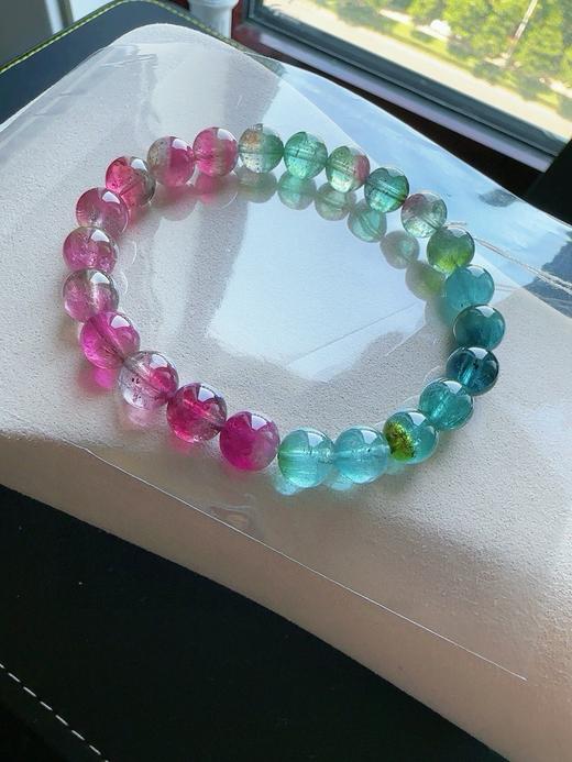 19.2g 8.1mm 碧玺手链 商品图0