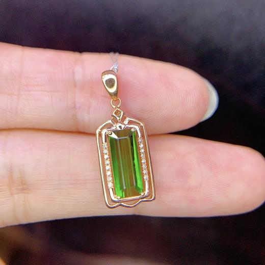 1.9ct 1.25g 碧玺吊坠 商品图3