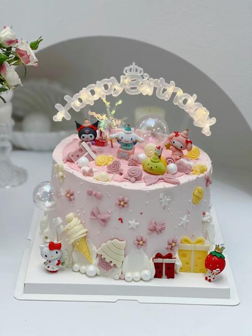 【卡通米妮玲娜贝尔恰怕狗】（三款）主题蛋糕 商品图1