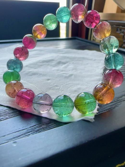 30g 10mm 碧玺手链 商品图5