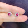 0.9ct 1.78g 红宝石耳钉 商品缩略图7