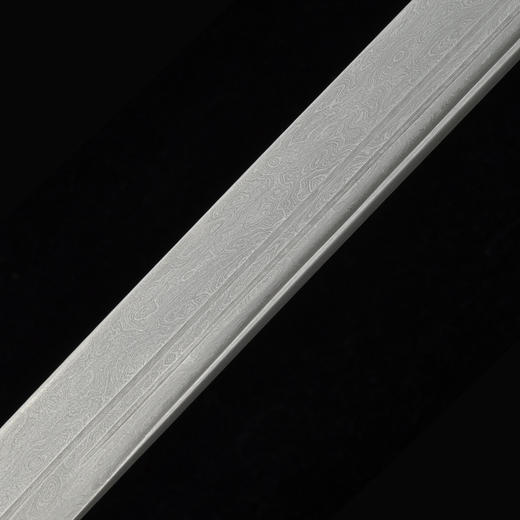 弘武太极刀 花纹钢 龙泉武术练习刀 沈广隆剑铺龙泉沈广隆宝剑 sgl-9012 未开刃 商品图4