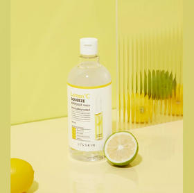 【预售 急单慎拍】itsskin伊思柠檬润莹亮爽肤水保湿化妆水女湿敷大容量500ml